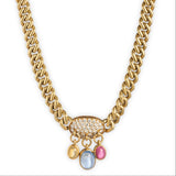 BVLGARI ✦ Sapphire and Diamond Necklace