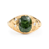 NIXIE ✦ Green Zircon Ring
