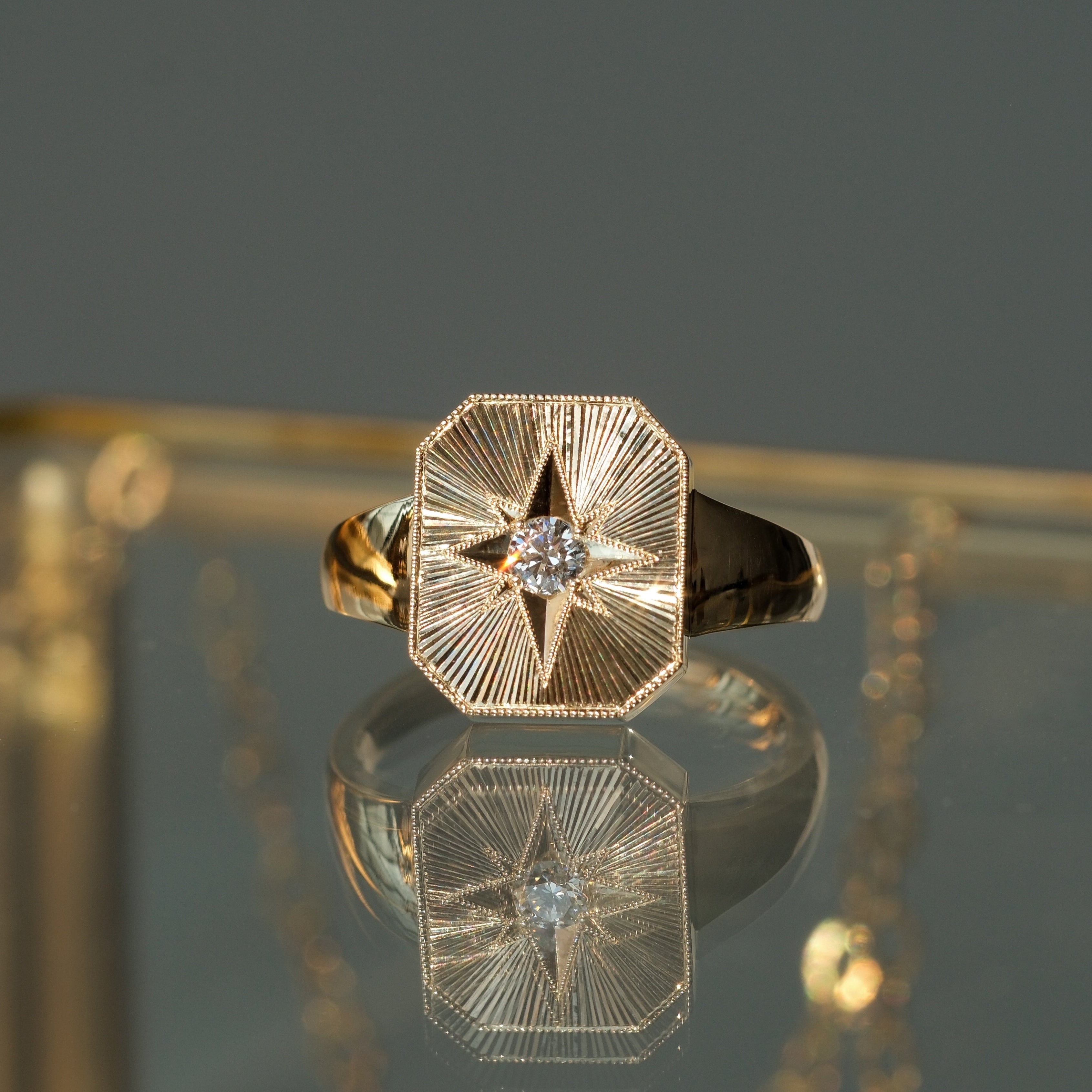 North Star Ring 14k – Kindred Lubeck Fine Jewelry
