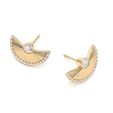 SOLARIA ✦ Fan Earrings