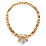 BVLGARI ✦ Sapphire and Diamond Necklace